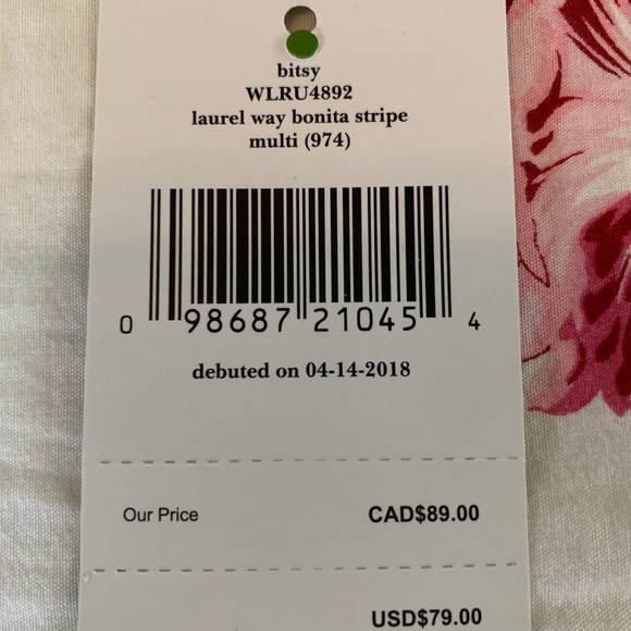 Kate Spade ♠️Bonita stripe wallet - Picture 6 of 6